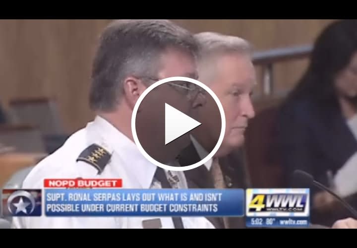 Video: New Orleans Chief Asks for New Vehicles, Body Cameras