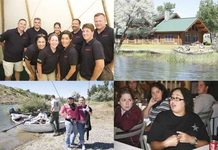 5.11 Hosts D.A.R.E. Officers and Kids at Fishing Lodge