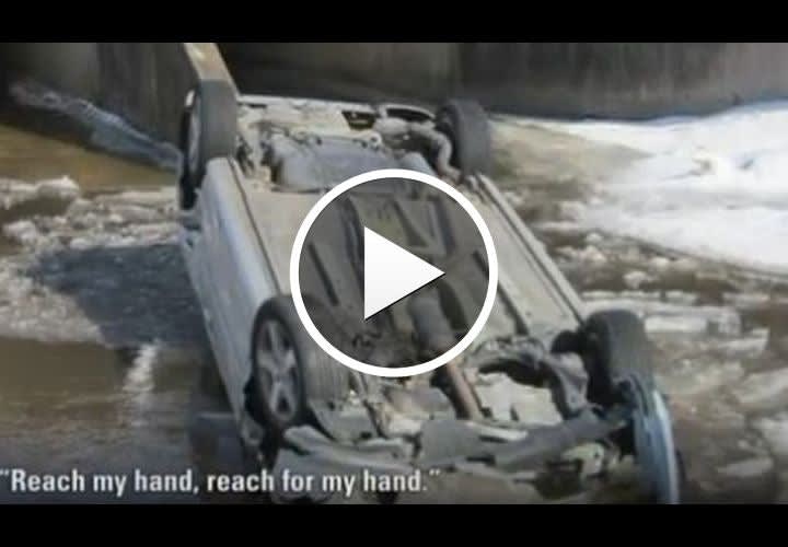 Video: Iowa Cop Saves Teen In Icy Waters