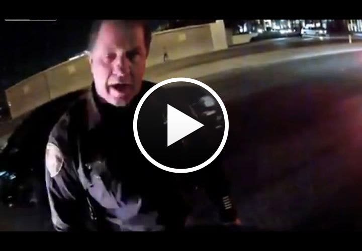 Video: Las Vegas Cop Rear-Ends Motorcycle
