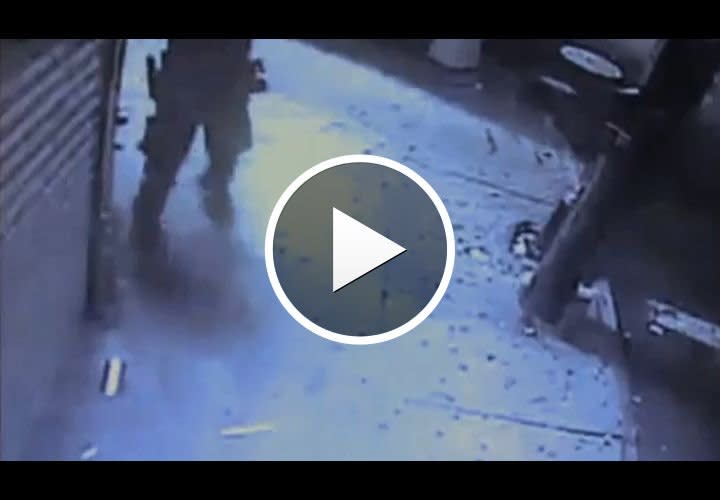 Video: Worker Accidentally Shot By NYPD Cop During Robbery