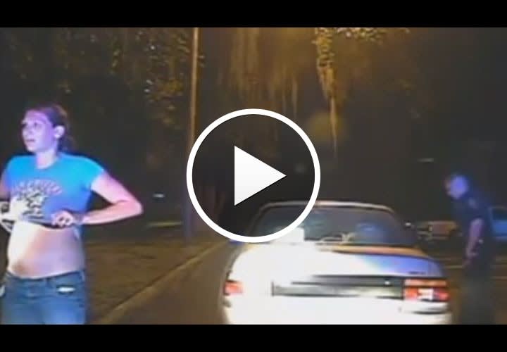 Video: Fla. Officer Suspended In Bra Search