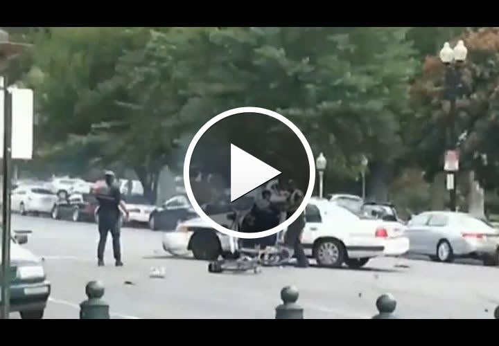 Video: Citizen Captures Cruiser Crash In Capitol Chase