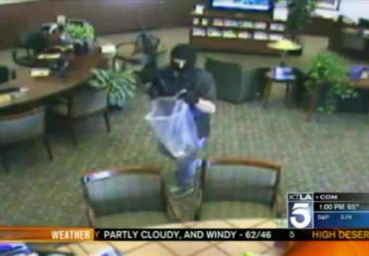Manhunt Underway for Bank Robber who Shot Calif. Cop with AK-47