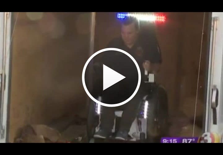 Video: Ariz. Officer Gets 'Cop Car' Wheelchair