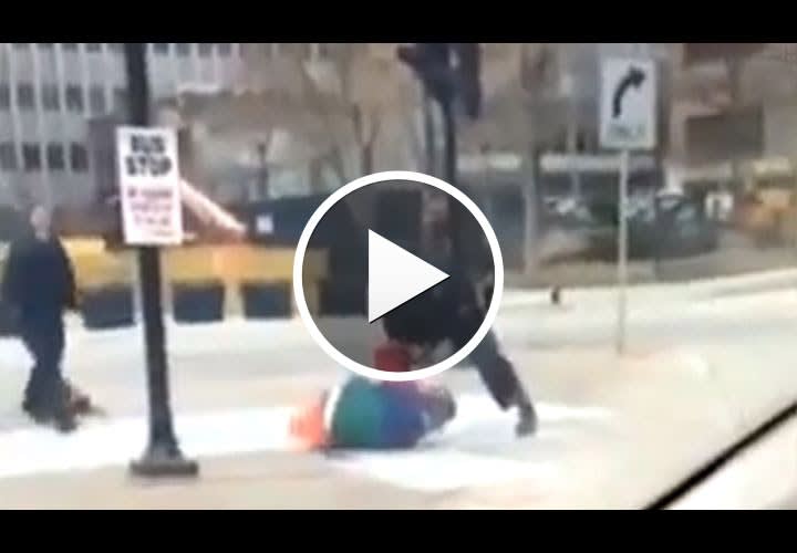 Video: Milwaukee Cop Attacked by Clown