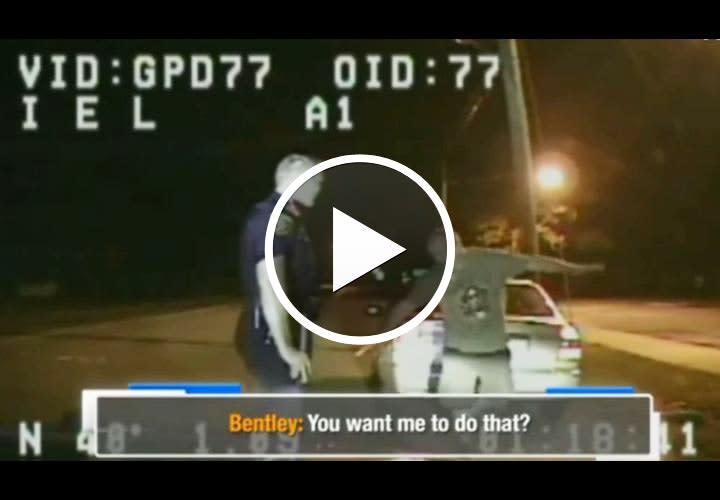 Video: Intoxicated Man Dances During T-Stop