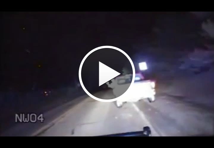 Video: Mich. Traffic Stop Leads to Pursuit, Gunfight