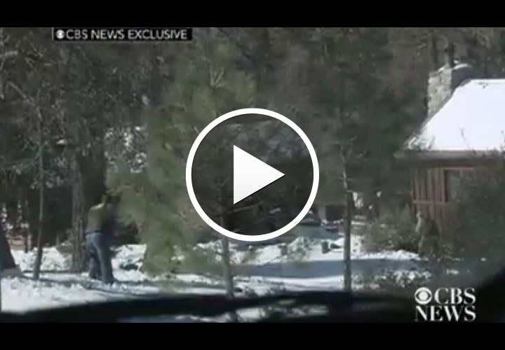 Video: Gunfight with Chris Dorner Captured by CBS