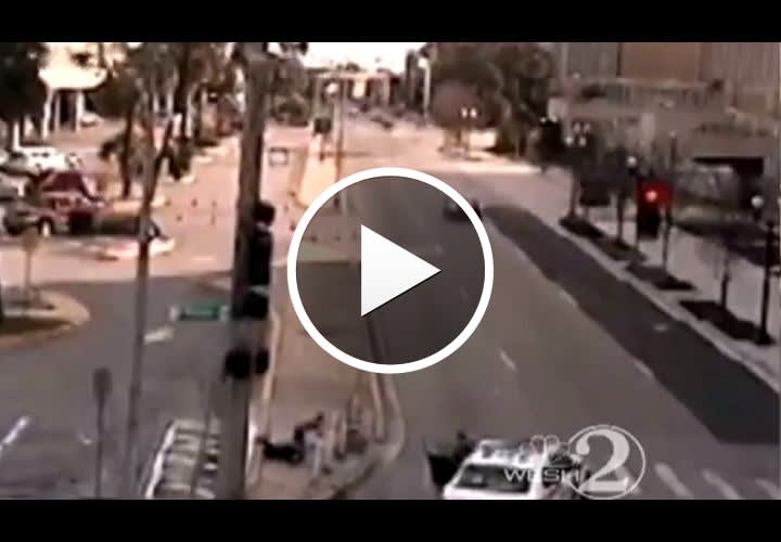 Video: Fla. Cop Strikes Pedestrian, Leaves Scene
