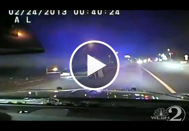Video: DUI Teen Strikes Fla. Trooper