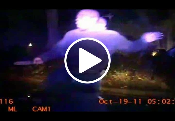 Video: Suspect Fatally Shot After Knife Attack on Cop