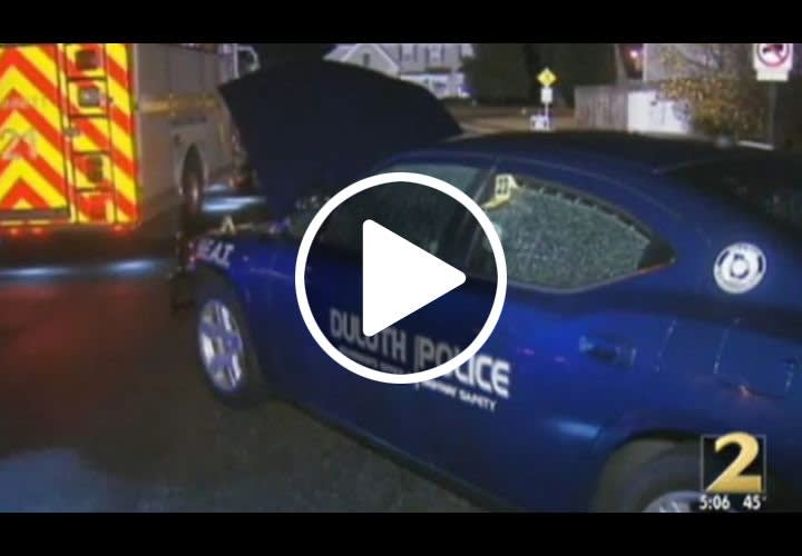 Video: Ga. Cops Exchange Fire at Massage Parlor Robbery