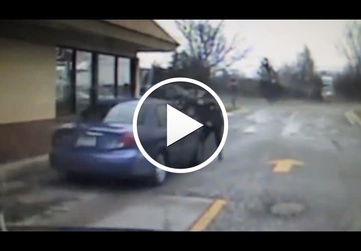 Video: 'Super Drunk' Driver Strikes Cop at Drive-Thru
