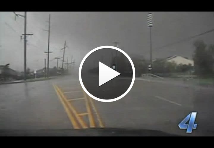 Video: Dash Cam Captures Okla. Tornado