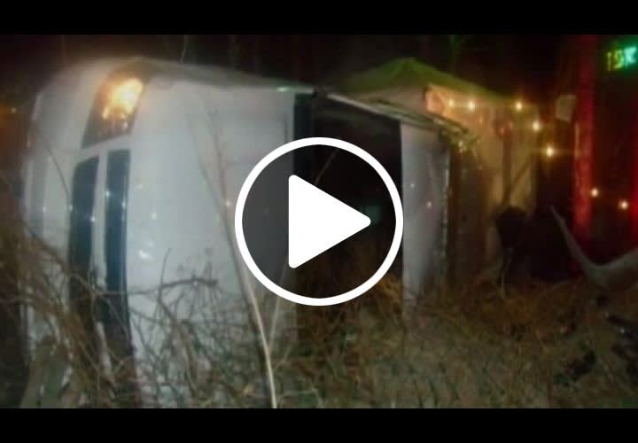 Video: N.M. Deputy Crashes Cruiser Into Busy Restaurant