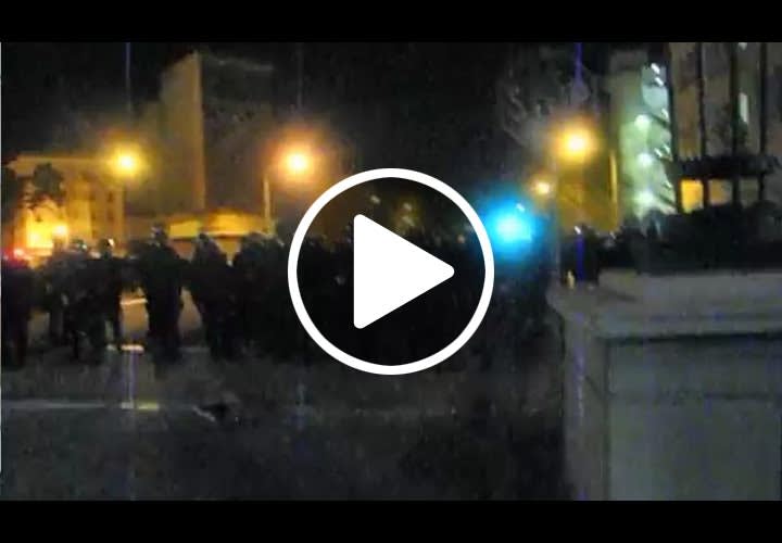 Video: Occupy Oakland Videographer Struck by Less-Lethal Round