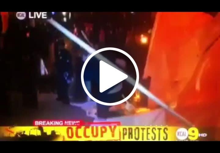 Video: Police Clear Occupy Camps In L.A., Philly