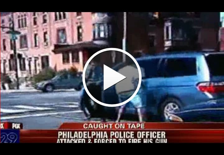 Video: Philly Cop Attacked With Own Baton