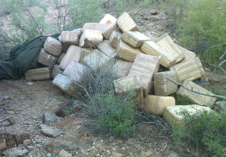 Ariz. Task Force Bust Nets Marijuana, Guns, Illegals