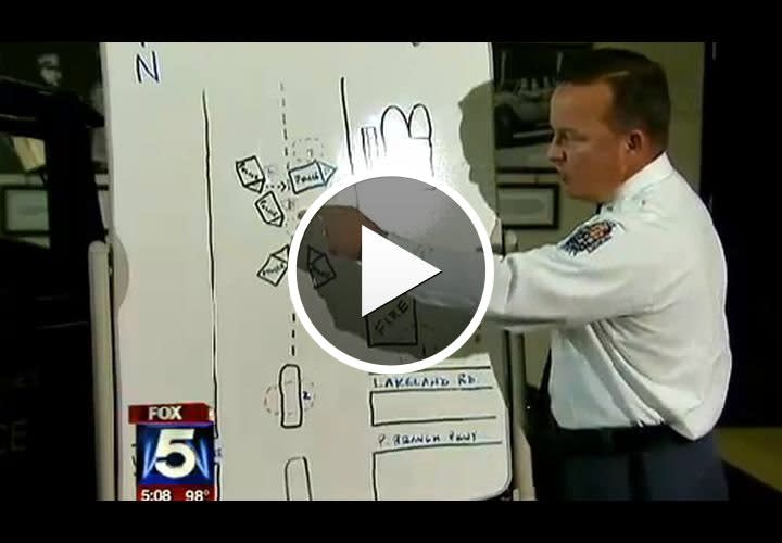 Video: Md. Police Ram Stolen Cruiser