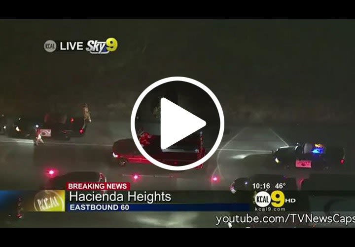 Video: Pursuit Ends With Motorcycle Crash