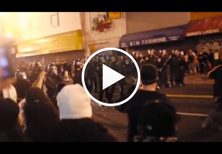 Video: SF Police Respond To World Series Celebration