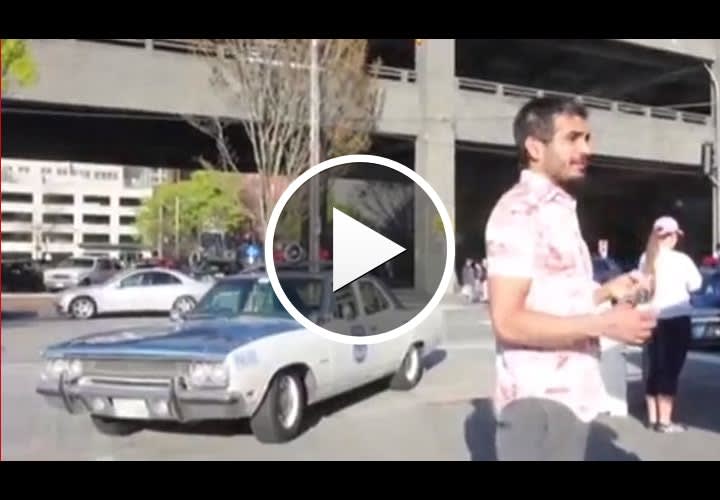 Video: Seattle Cop Patrols In Vintage Cruiser