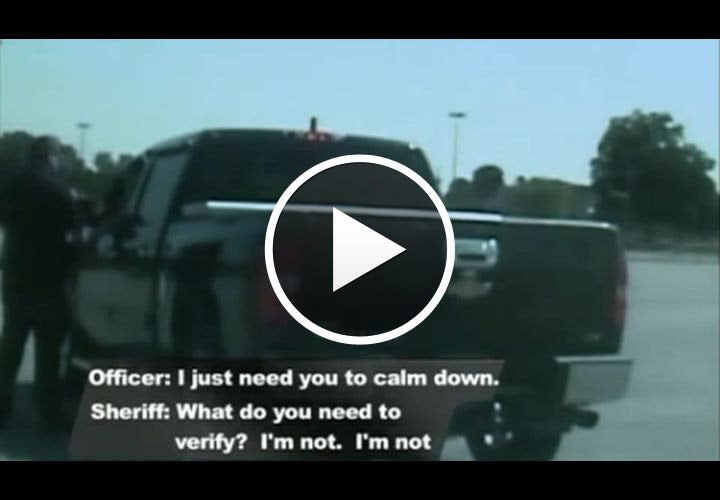 Video: Cop Tells Sheriff To 'Calm Down'