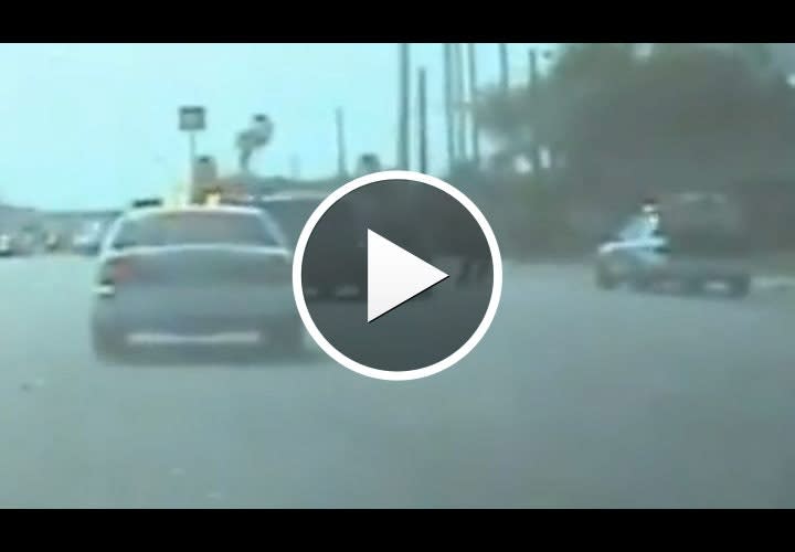 Video: Attempted Murder Suspect Blames 'Idiot' Cop