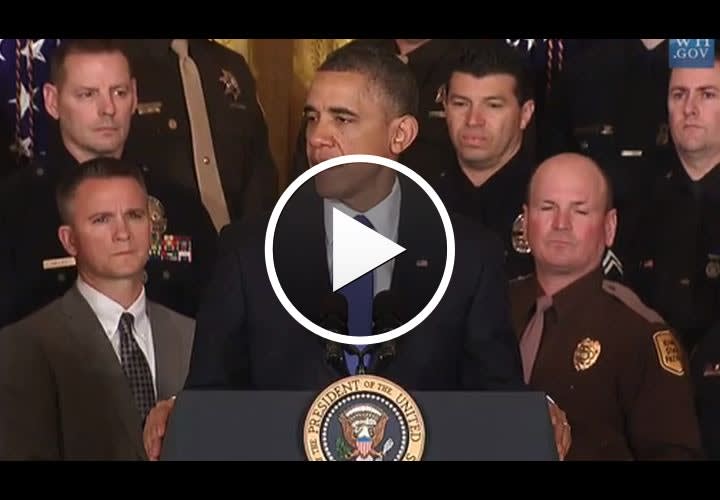 Video: Obama Honors 2013 Top Cops