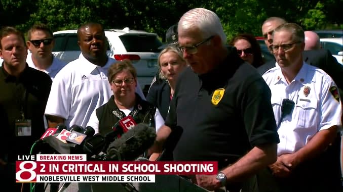 Video: 2 Critically Wounded in Indiana School Shooting, Suspect in Custody