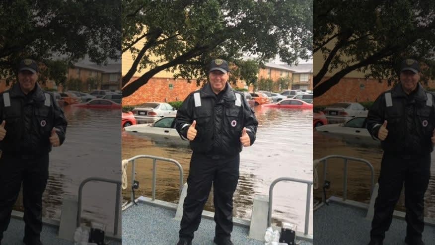 Houston Officer Battling Cancer Helps Rescue Hundreds from Floodwaters