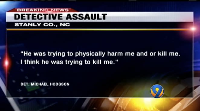 Video: North Carolina Detective Dragged at 80 mph During Traffic Stop