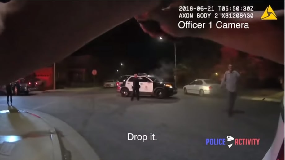 Video: LAPD Releases Footage of Officers Shooting Knife Wielding Man After Ineffective Less-Lethal Deployment