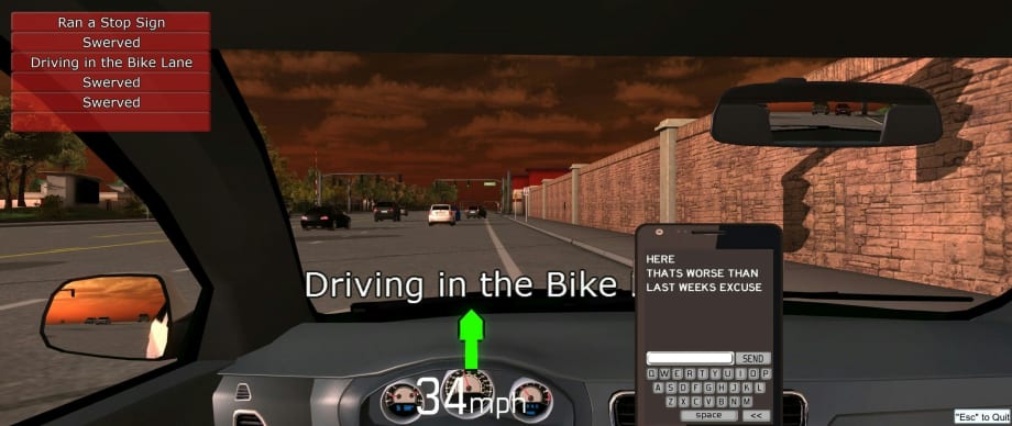 Virtual Driver Interactive Outreach Programs Promote Driver Safety