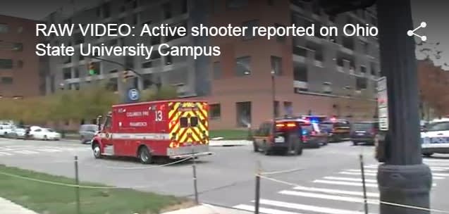 Attack at Ohio State Hospitalizes 9, Suspect Killed by Campus Officer