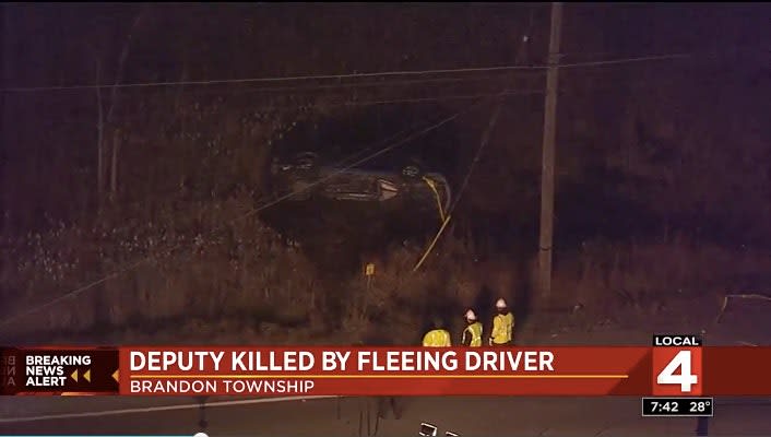 Video: Michigan Deputy Killed Deploying Spikes to End Pursuit