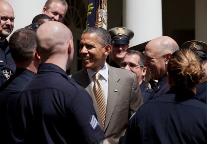 President Obama Honors Top Officers