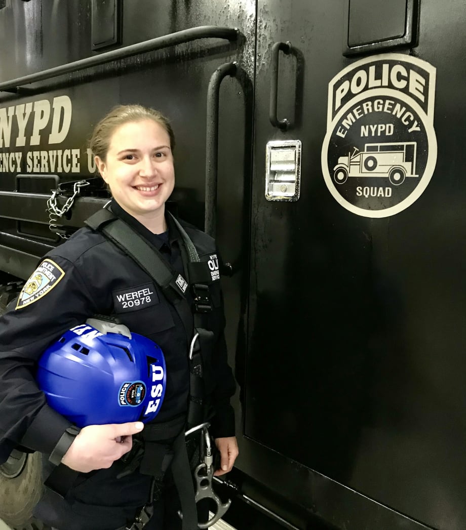 Female Officer Becomes Ninth Woman to Join Elite NYPD Unit