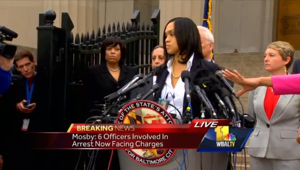 6 Baltimore Officers Charged in Freddie Gray "Homicide"