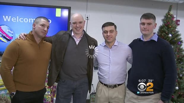 Video: Officers Who Took Down NY Subway Bombing Suspect Play Santa in Newark