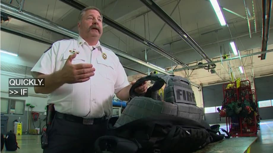 Video: WA Fire Department to Issue Point Blank Armor