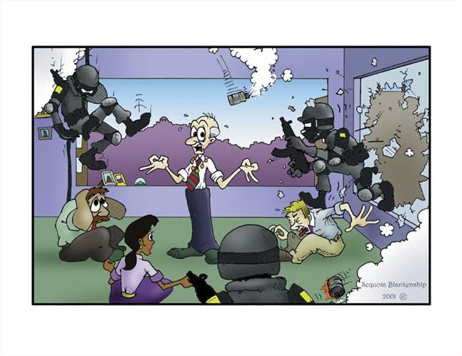 Sometimes it’s hard to tell who the bad guys are