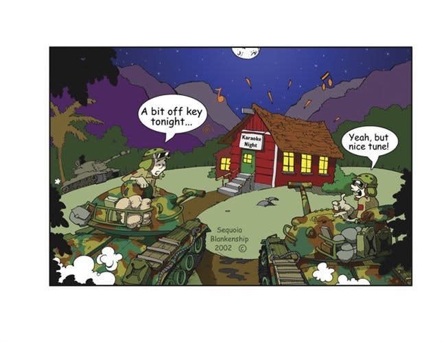 Wear Your Body Armor ... and Ear Muffs