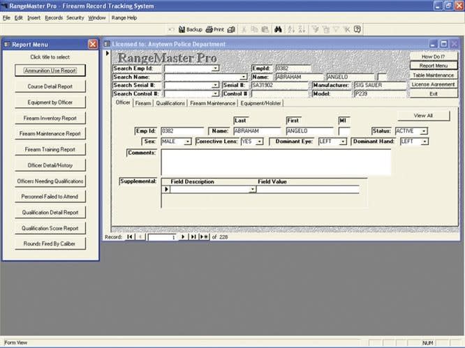 CornerStone Applications RangeMaster Pro