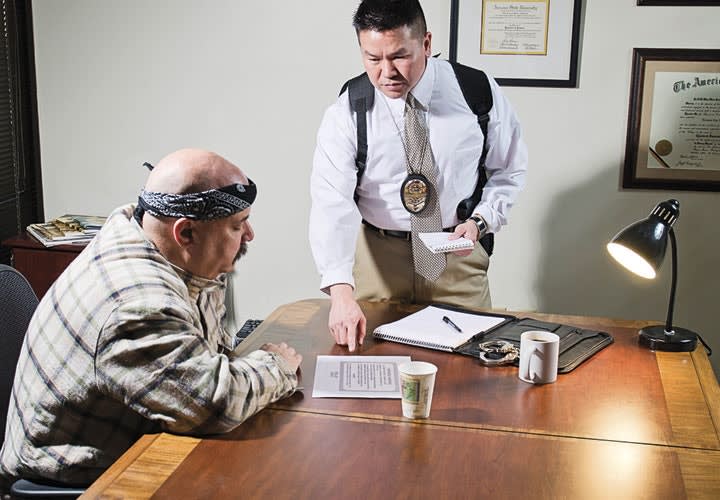 Drawing Lines Around Miranda