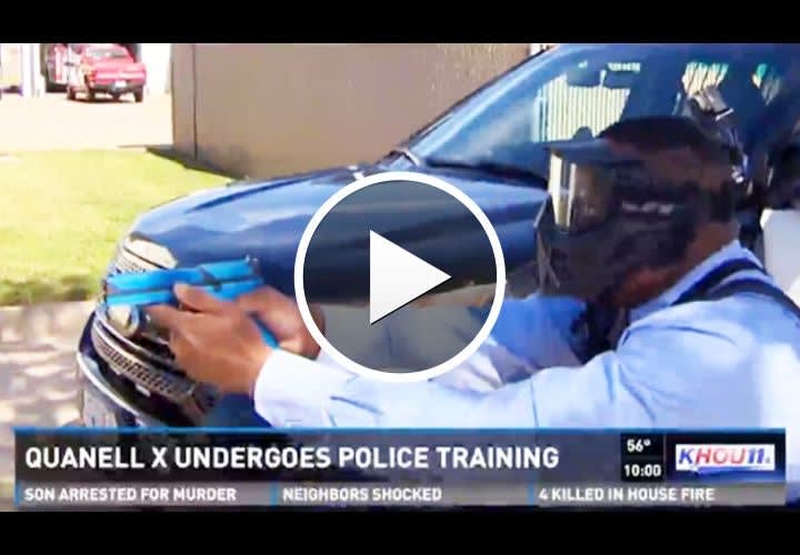 Video: Black Panther Leader Tries Use-of-Force Scenarios, Changes Tune