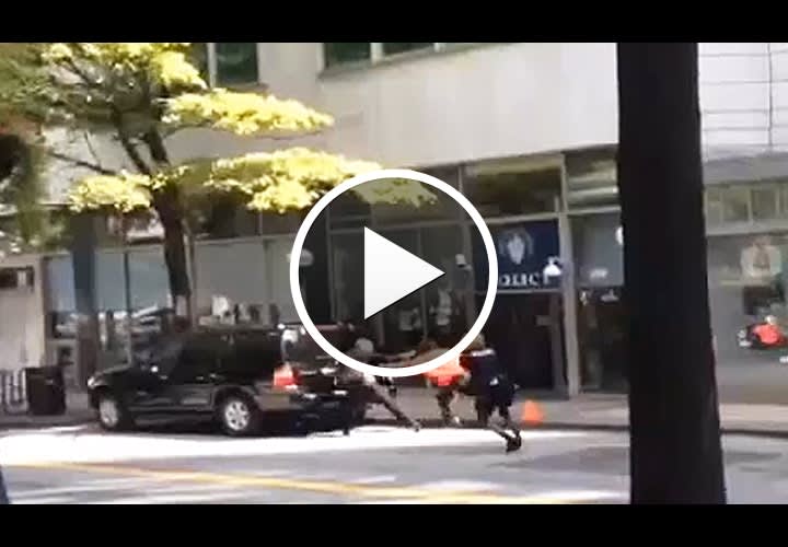 Video: Campus Detective Stabbed, Atlanta Officer Shoots Attacker