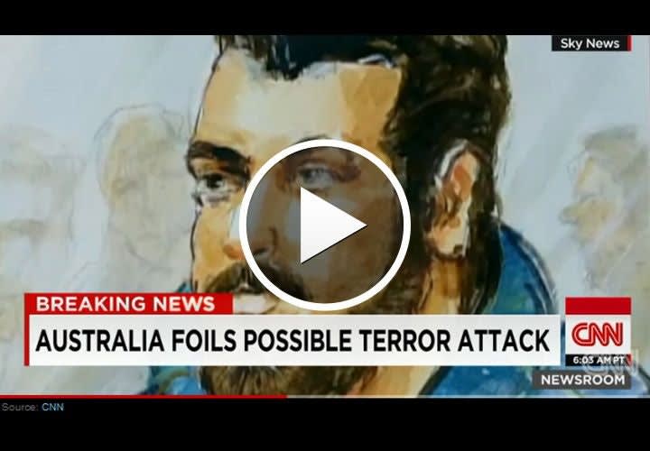 Video: Australian Public Execution Terror Plot Foiled